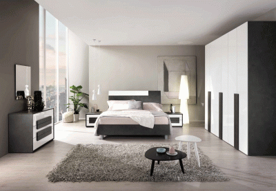 Modern Bedrooms QS and KS Panarea Bedroom Additional items